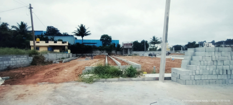  1200 Sq.ft. Residential Plot for Sale in Kelamangalam Road, Hosur