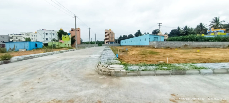  1200 Sq.ft. Residential Plot for Sale in Kelamangalam Road, Hosur