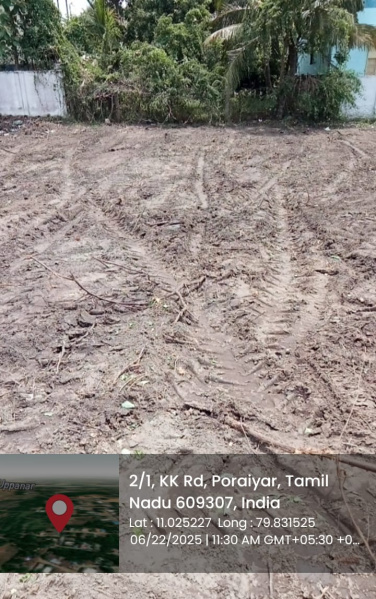  2335 Sq.ft. Residential Plot for Sale in Poraiyar, Nagapattinam
