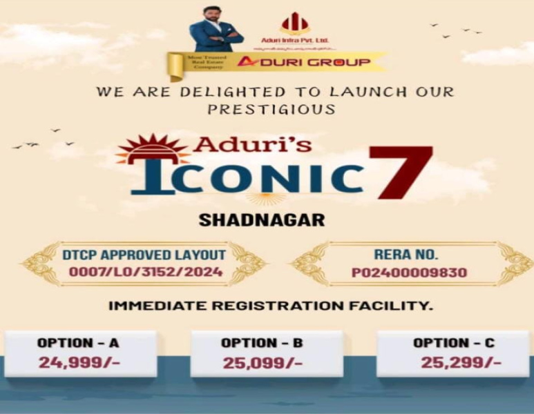  1000 Sq. Yards Commercial Land for Sale in Bangalore Highway, Hyderabad