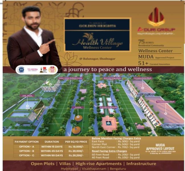  150 Sq. Yards Residential Plot for Sale in Balanagar, Hyderabad