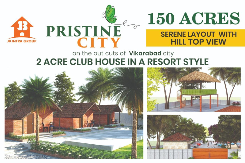  150 Sq. Yards Residential Plot for Sale in Anantagiri Hills, Vikarabad
