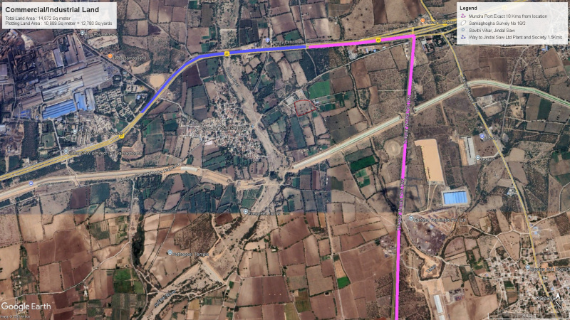  13000 Sq. Yards Industrial Land for Sale in Mundra Port, Kutch