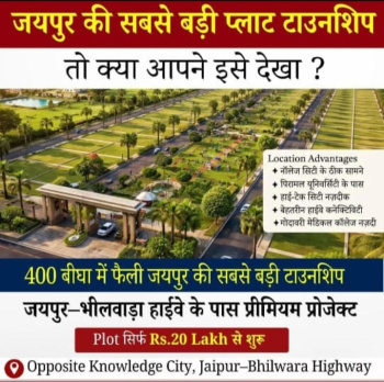 Residential Plot for Sale in Diggi Road, Jaipur