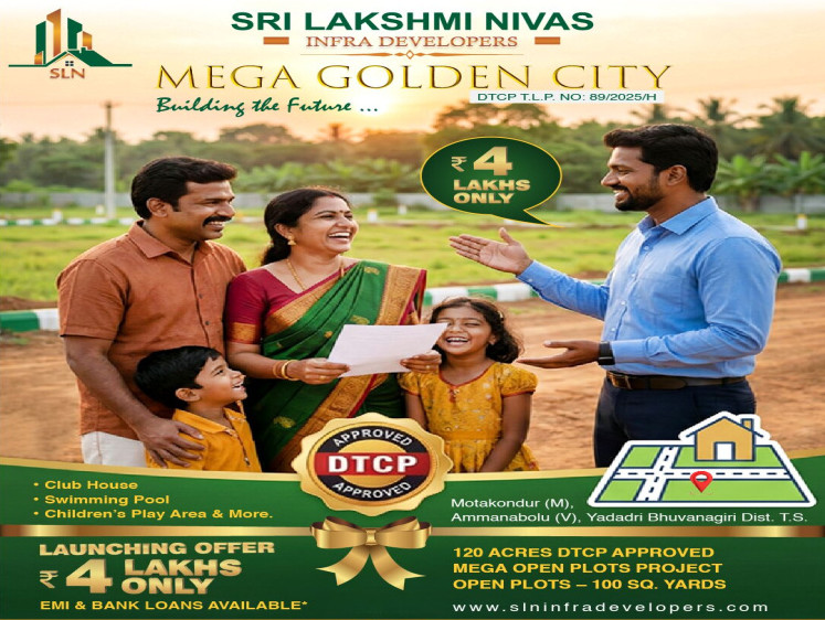  100 Sq. Yards Residential Plot for Sale in Motakondur, Yadadri Bhuvanagiri