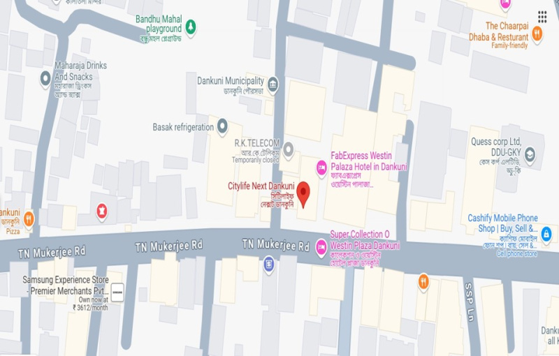  20000 Sq.ft. Showroom for Rent in Dankuni, Hooghly