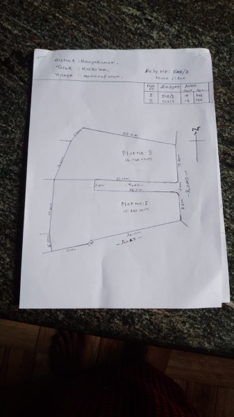  16 Cent Residential Plot for Sale in Kumarapuram, Kanyakumari