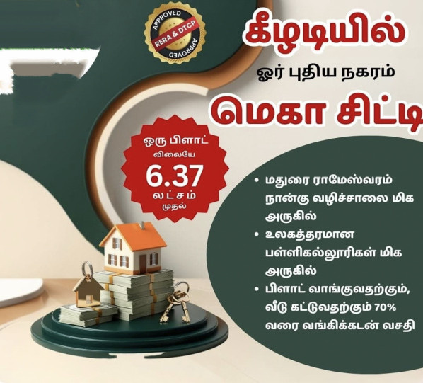  3 Cent Residential Plot for Sale in Karuppayurani, Madurai