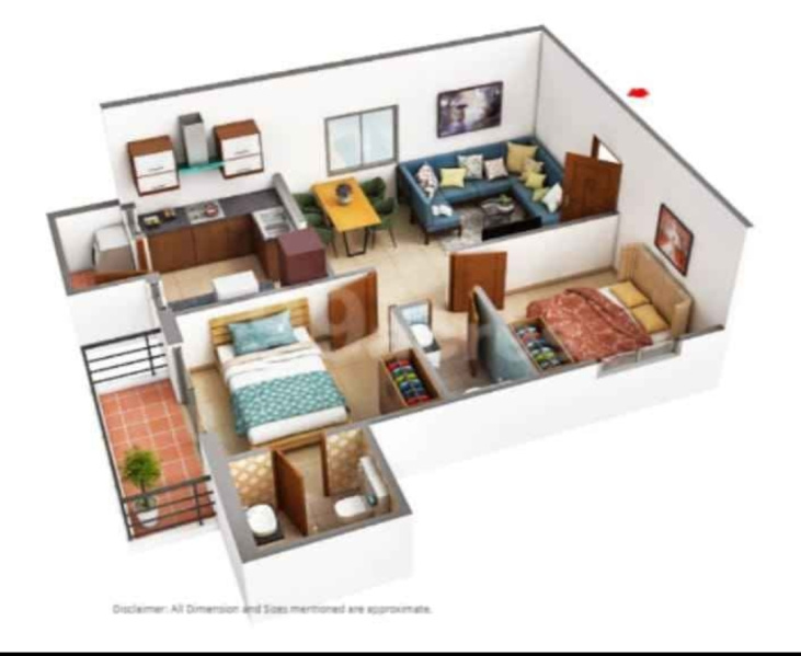 2 BHK 700 Sq.ft. Apartment for Sale in Wanadongri, Hingna, Nagpur