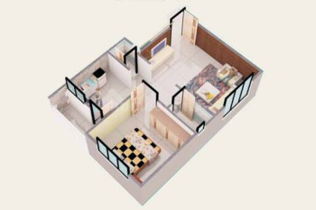 1 BHK Flat for Sale in Godadara, Surat