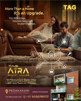 4 BHK Villa for Sale in Pedakakani, Guntur