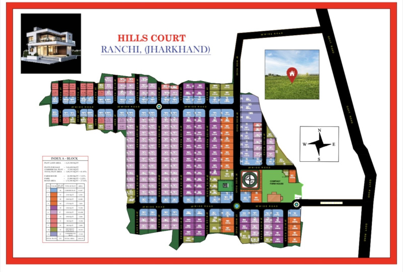  1200 Sq.ft. Residential Plot for Sale in Pithoria Chowk, Ranchi