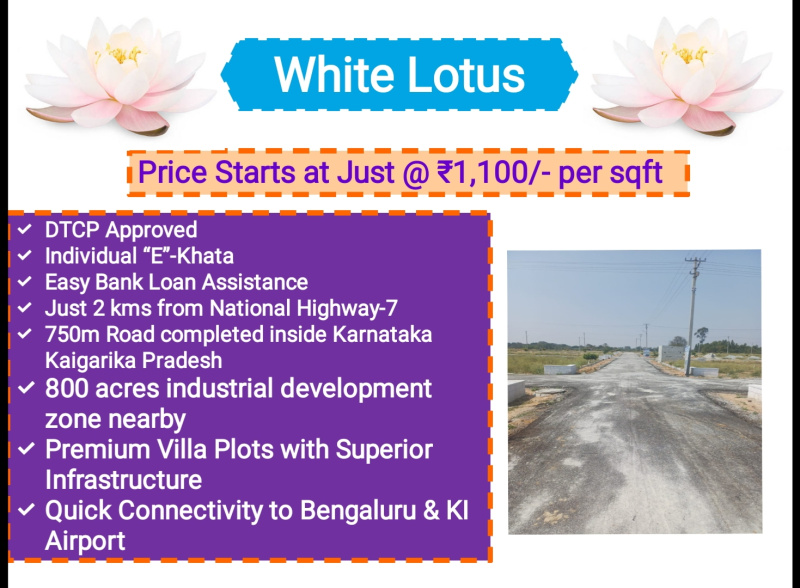  1200 Sq.ft. Residential Plot for Sale in Bagepalli, Bangalore