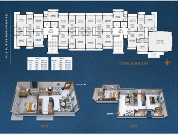 2 BHK Flat for Sale in Charkop, Kandivali West, Mumbai