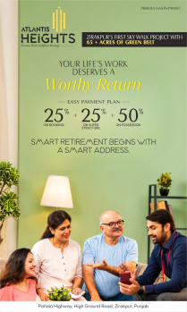 3 BHK Flat for Sale in Patiala Road, Zirakpur