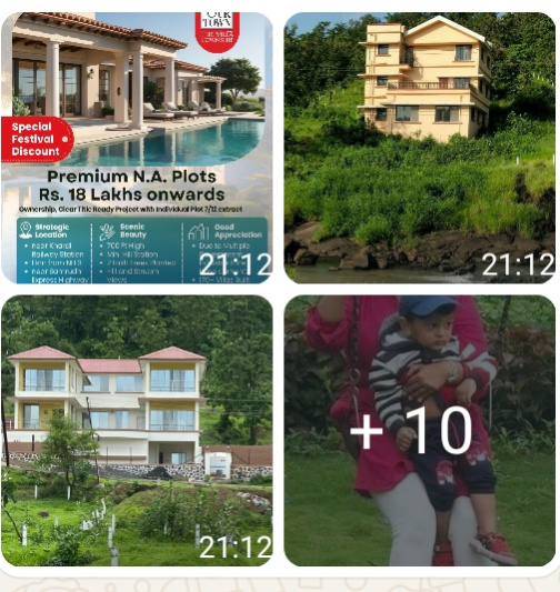  2112 Sq.ft. Residential Plot for Sale in Khardi, Thane