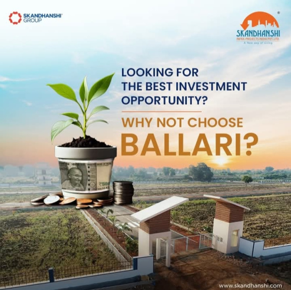  1163 Sq.ft. Residential Plot for Sale in Talur Road, Bellary