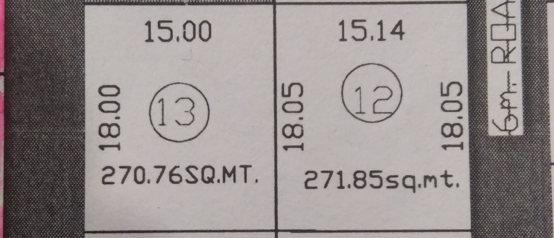  272 Sq. Meter Residential Plot for Sale in Valpoi, Goa