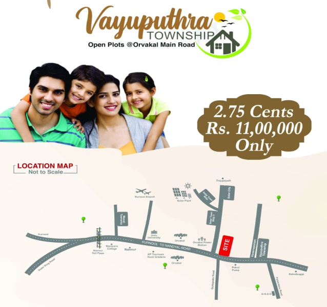  6 Cent Residential Plot for Sale in Orvakal, Kurnool