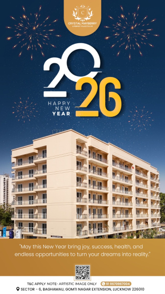 3.5 BHK 2550 Sq.ft. Apartment for Rent in Gomti Nagar Extension, Lucknow