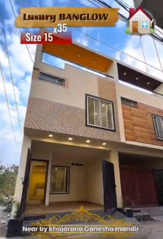 3 BHK 525 Sq.ft. House for Sale in Khajrana Square, Indore