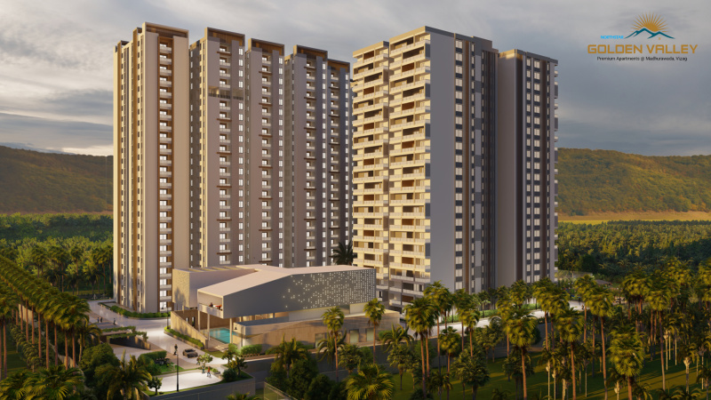 3 BHK 1899 Sq.ft. Apartment for Sale in Midhilapuri Vuda Colony, Visakhapatnam