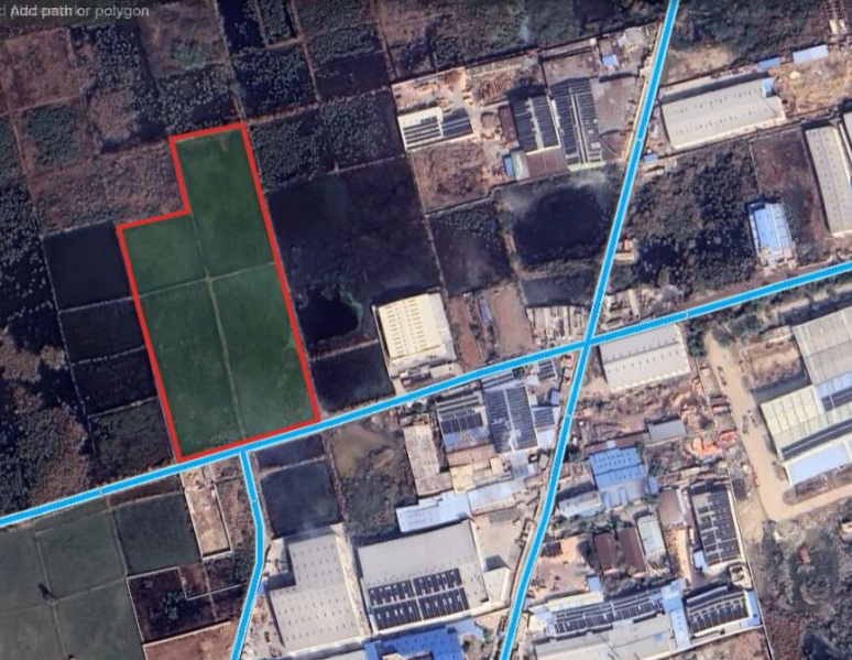  30000 Sq. Meter Industrial Land for Sale in Rohad Industrial Area, Bahadurgarh