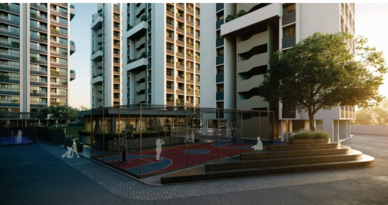 2 BHK 900 Sq.ft. Apartment for Sale in Gota, Ahmedabad