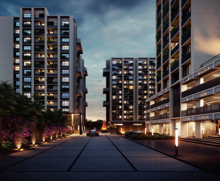 2 BHK 900 Sq.ft. Apartment for Sale in Gota, Ahmedabad