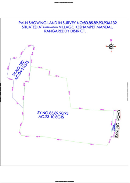  35 Acre Agricultural/Farm Land for Sale in Maheshwaram, Rangareddy