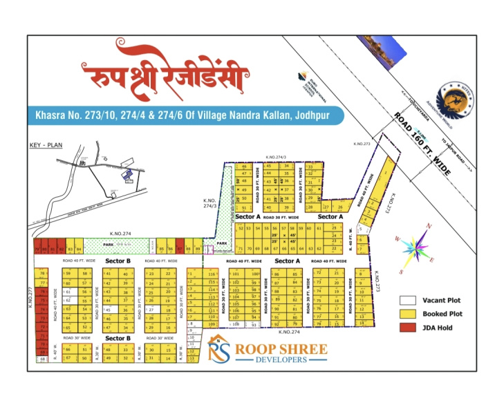  125 Sq. Yards Residential Plot for Sale in Shikargarh, Jodhpur
