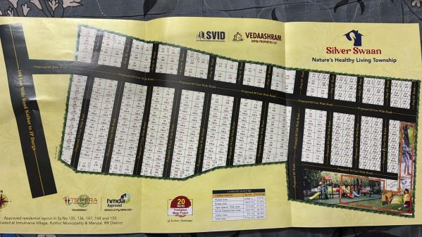  167 Sq. Yards Residential Plot for Sale in JP Darga, Kothur, Hyderabad