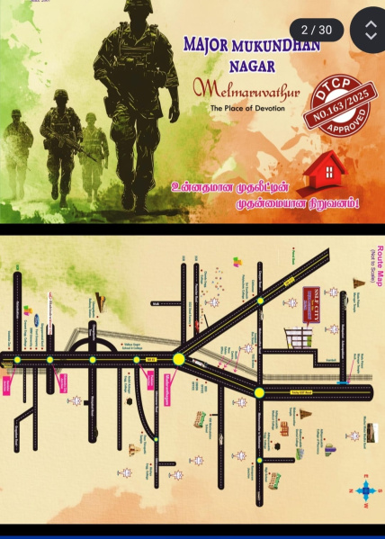  1000 Sq.ft. Residential Plot for Sale in Melmaruvathur, Chennai