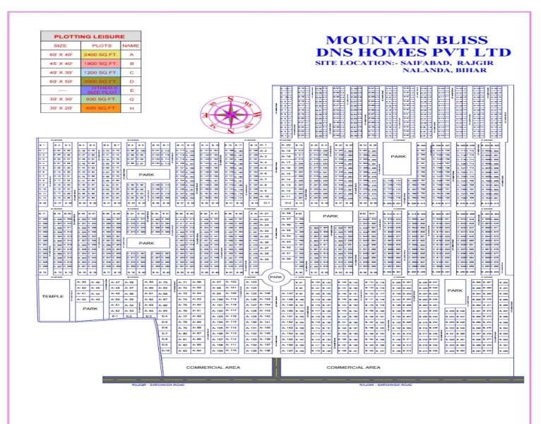  1200 Sq.ft. Residential Plot for Sale in Rajgir, Nalanda