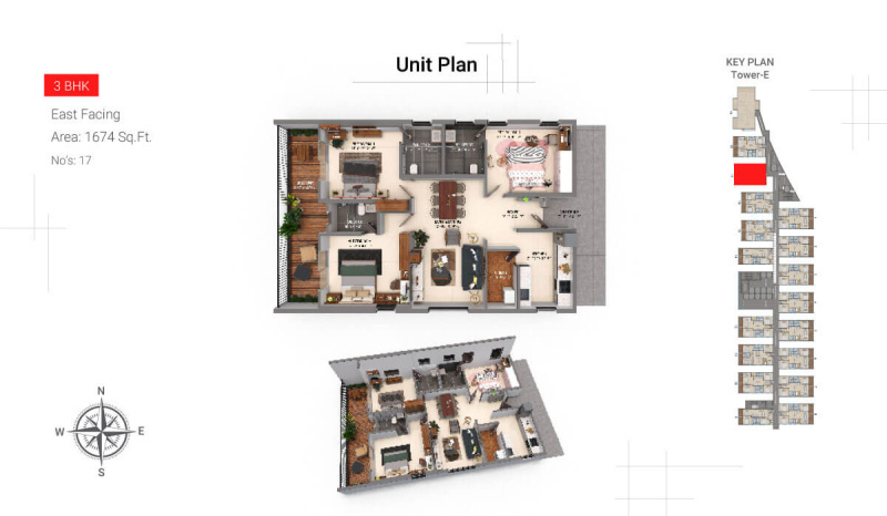 3 BHK 1369 Sq.ft. Apartment for Sale in Patancheru, Hyderabad