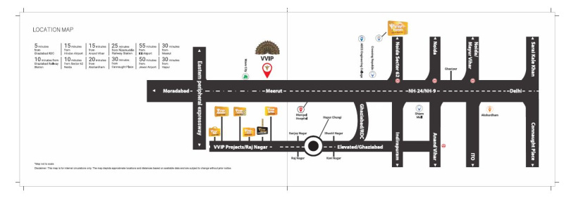 3 BHK 1970 Sq.ft. Apartment for Sale in NH 24 Highway, Ghaziabad