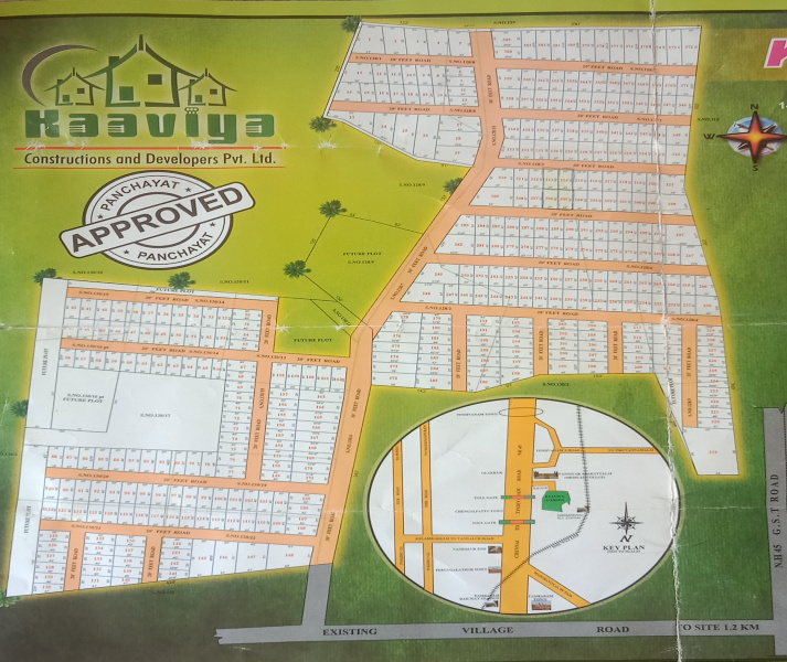  3200 Sq.ft. Residential Plot for Sale in Tindivanam, Villupuram