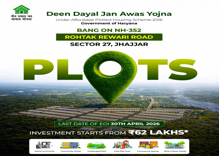  135 Sq. Yards Residential Plot for Sale in Sector 27, Jhajjar