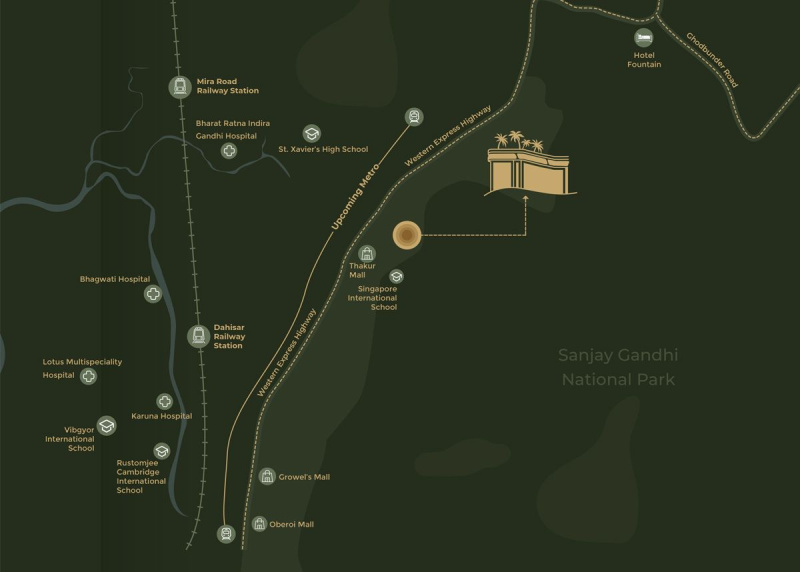 2 BHK 650 Sq.ft. Apartment for Sale in Ketkipada, Dahisar East, Mumbai