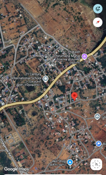  1974 Sq.ft. Residential Plot for Sale in Kanjirangal, Sivaganga