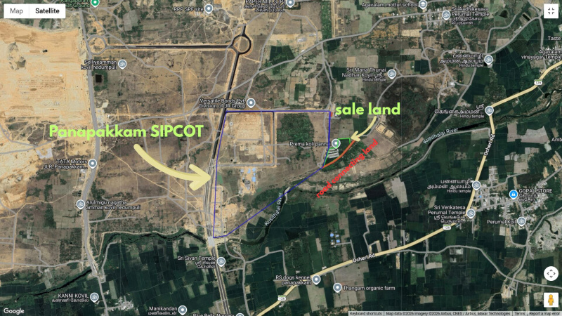  3 Acre Agricultural/Farm Land for Sale in Panapakkam, Vellore