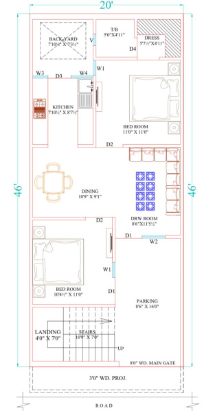 3 BHK 1250 Sq.ft. House for Sale in Gwalior Road, Gwalior Road, Agra