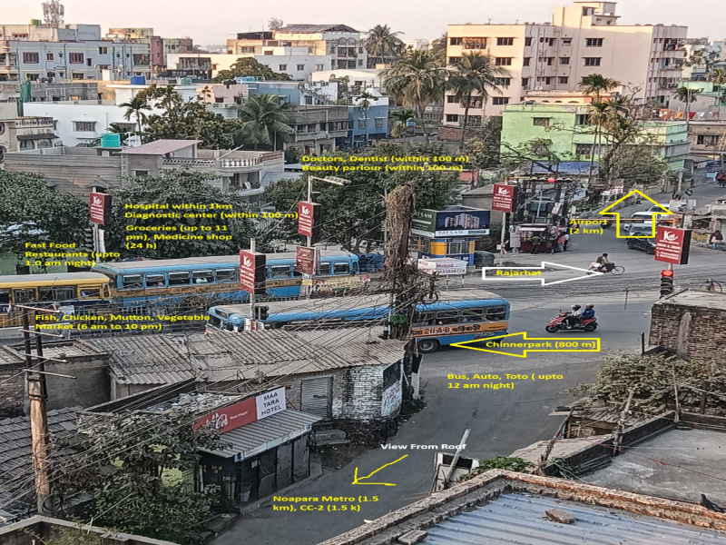 2 BHK 950 Sq.ft. Apartment for Sale in Chinar Park, Kolkata