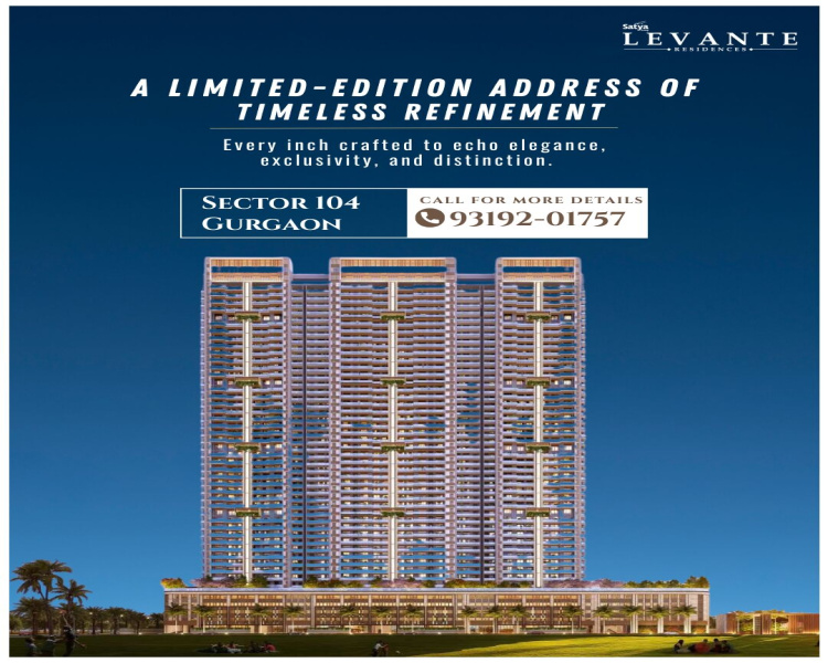 3 BHK 2180 Sq.ft. Apartment for Sale in Dwarka Expressway, Gurgaon