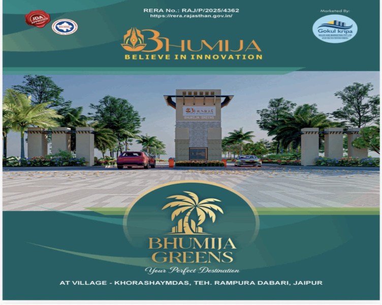  111 Sq. Yards Residential Plot for Sale in Sikar Road, Jaipur