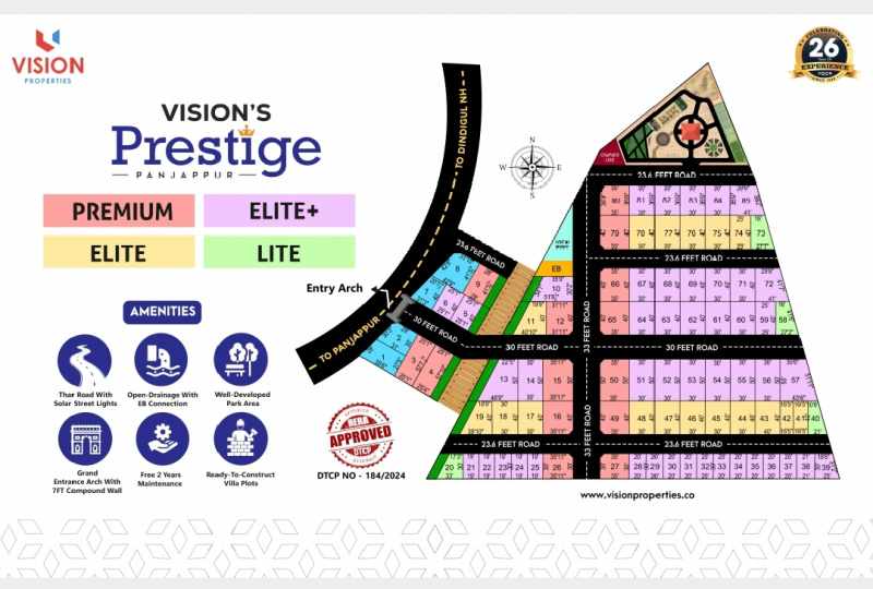  1000 Sq.ft. Residential Plot for Sale in Panjapur, Tiruchirappalli