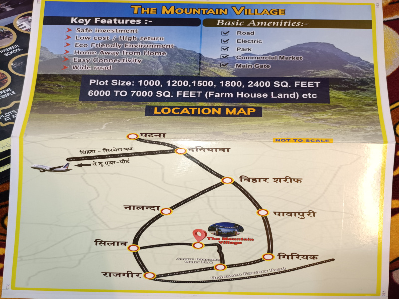  1200 Sq.ft. Residential Plot for Sale in Rajgir, Nalanda