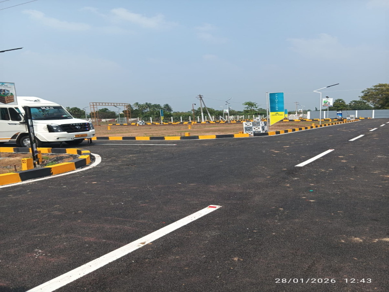  1100 Sq.ft. Residential Plot for Sale in Melmaruvathur, Chengalpattu