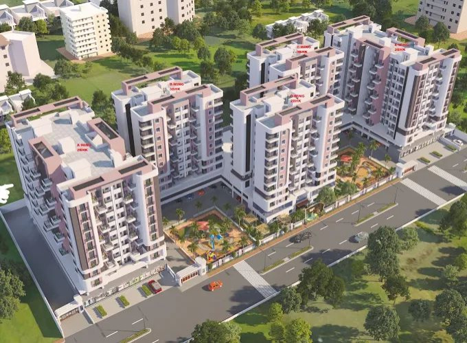 2 BHK 1050 Sq.ft. Apartment for Sale in Besa, Nagpur