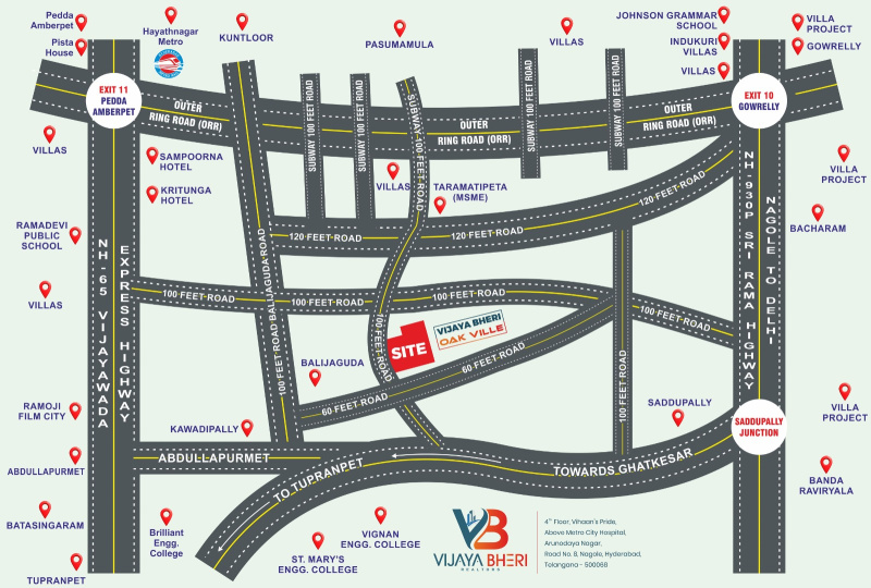 4 BHK 167 Sq.ft. Villa for Sale in Bandlaguda, Hyderabad